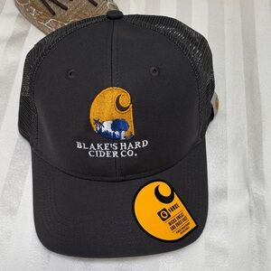 Carhartt Blaek's Hard Cider Co. Black and White Mesh Cap